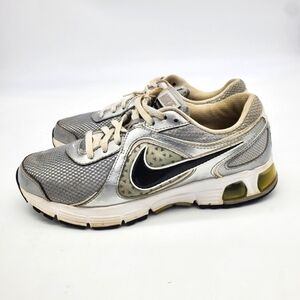 Nike Shoes Youth 6.5 Women 8 Air Max Run Lite +2 Gray Black Running